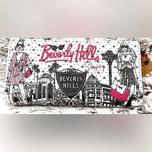 Glam So Chic Sparkly Los Angeles Beverly Hills
Large Wallet NWT - Picture 3 of 4